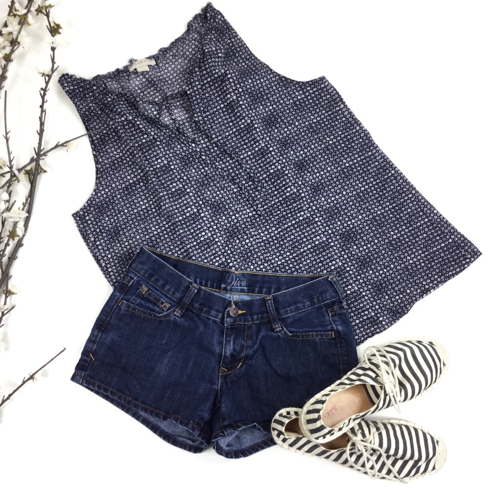 Old Navy The Diva Dark Wash Denim Jean Shorts